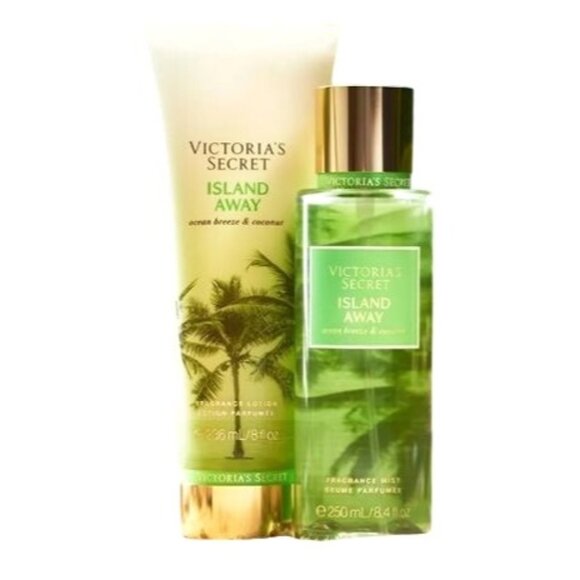Victoria's Secret Island Away 2 Pc Set‎ New - Picture 1 of 2